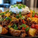 Nacho-Style Loaded Potato Wedges