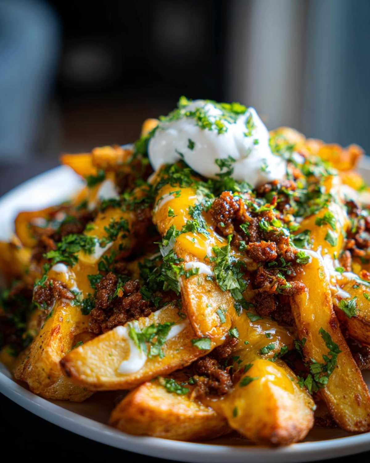 Nacho-Style Loaded Potato Wedges - detail 3