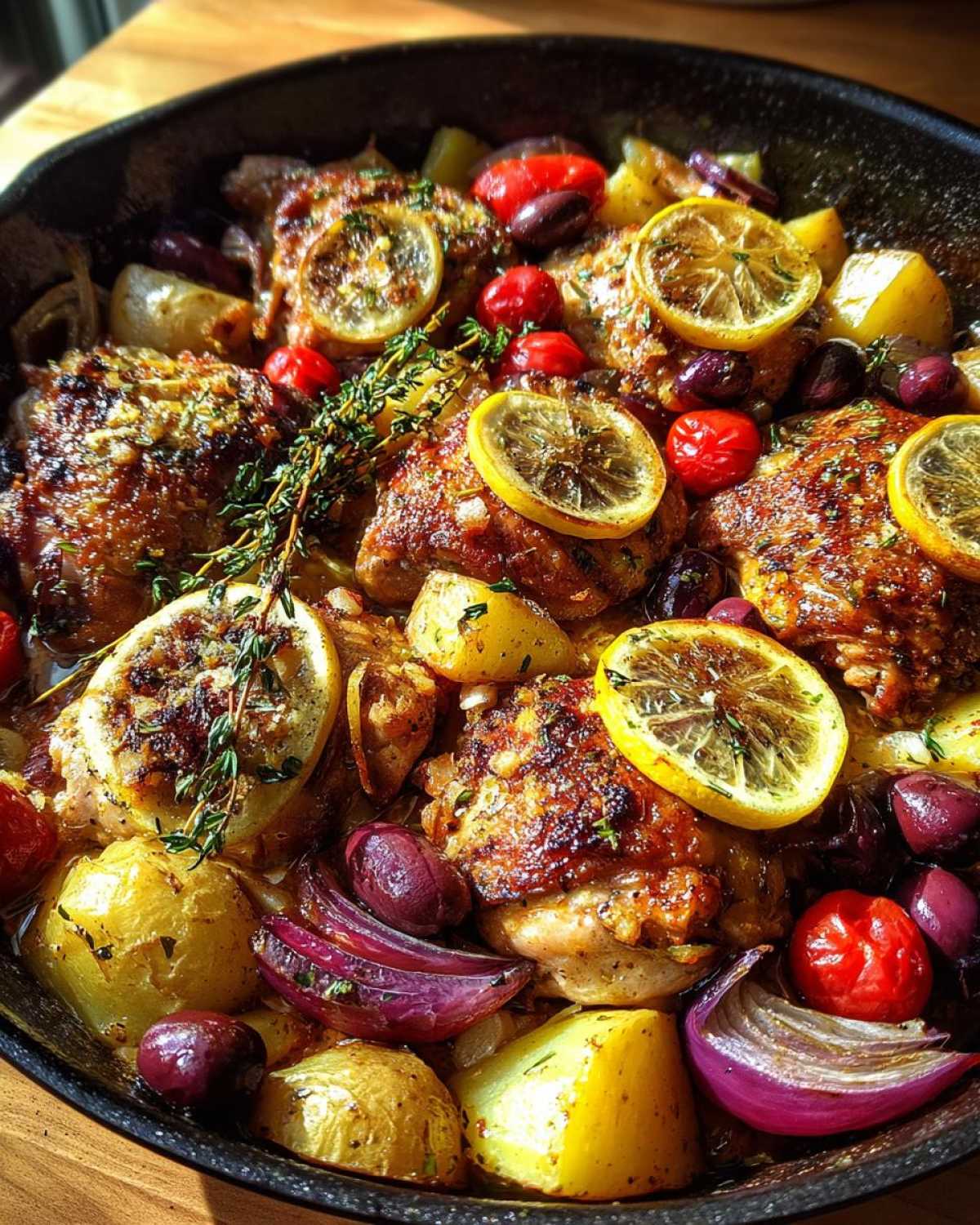 One-Pan Greek Lemon Chicken - detail 4