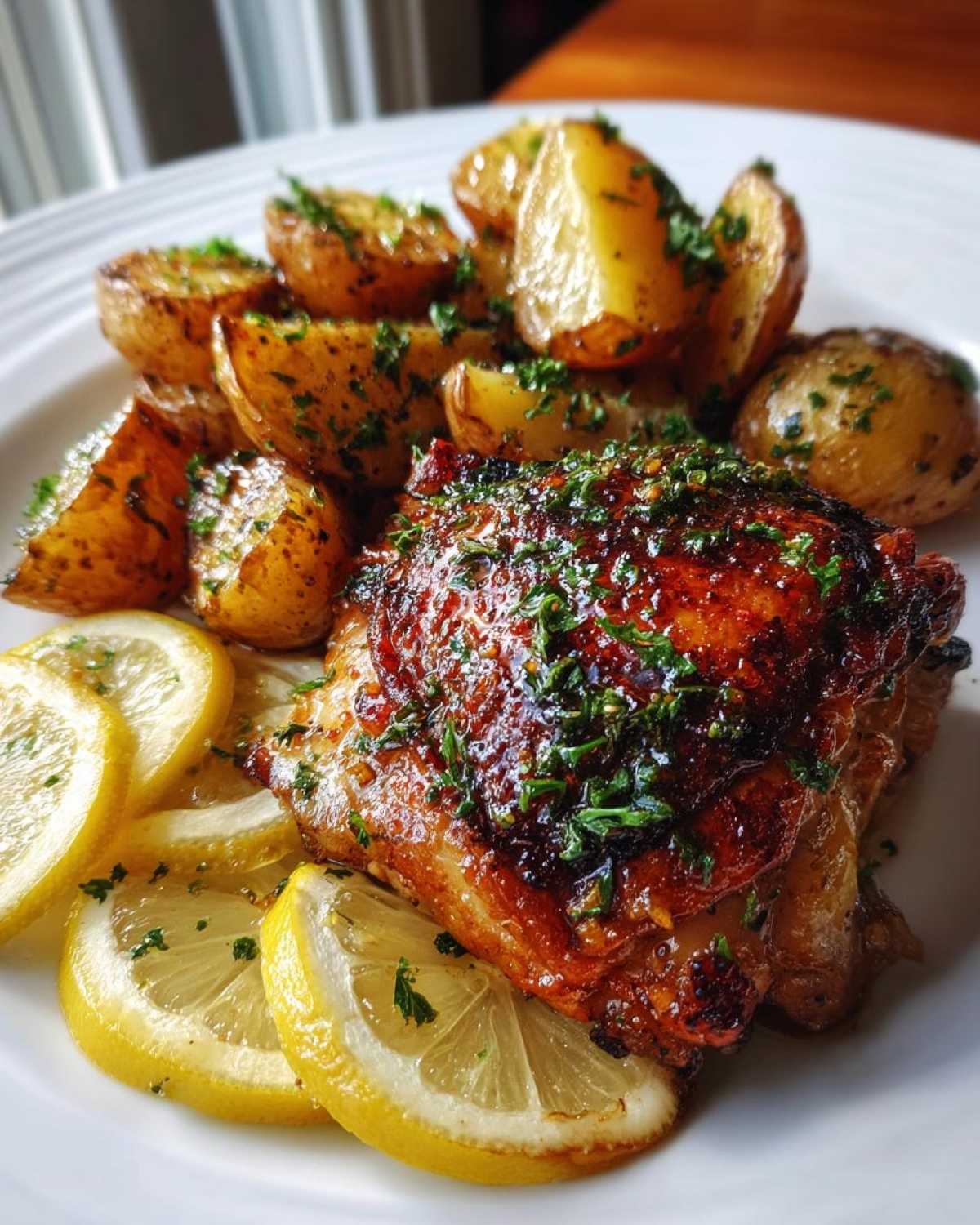 One-Pan Lemon Herb Chicken and Potatoes - detail 2