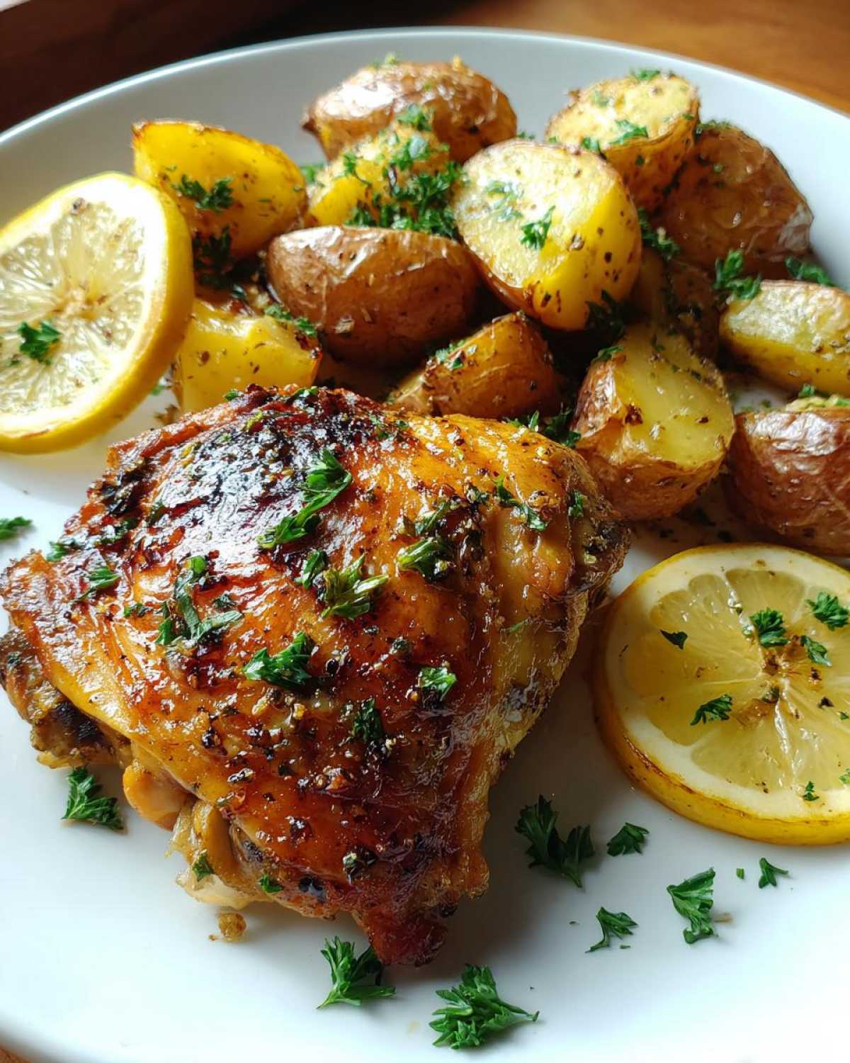 One-Pan Lemon Herb Chicken and Potatoes - detail 3