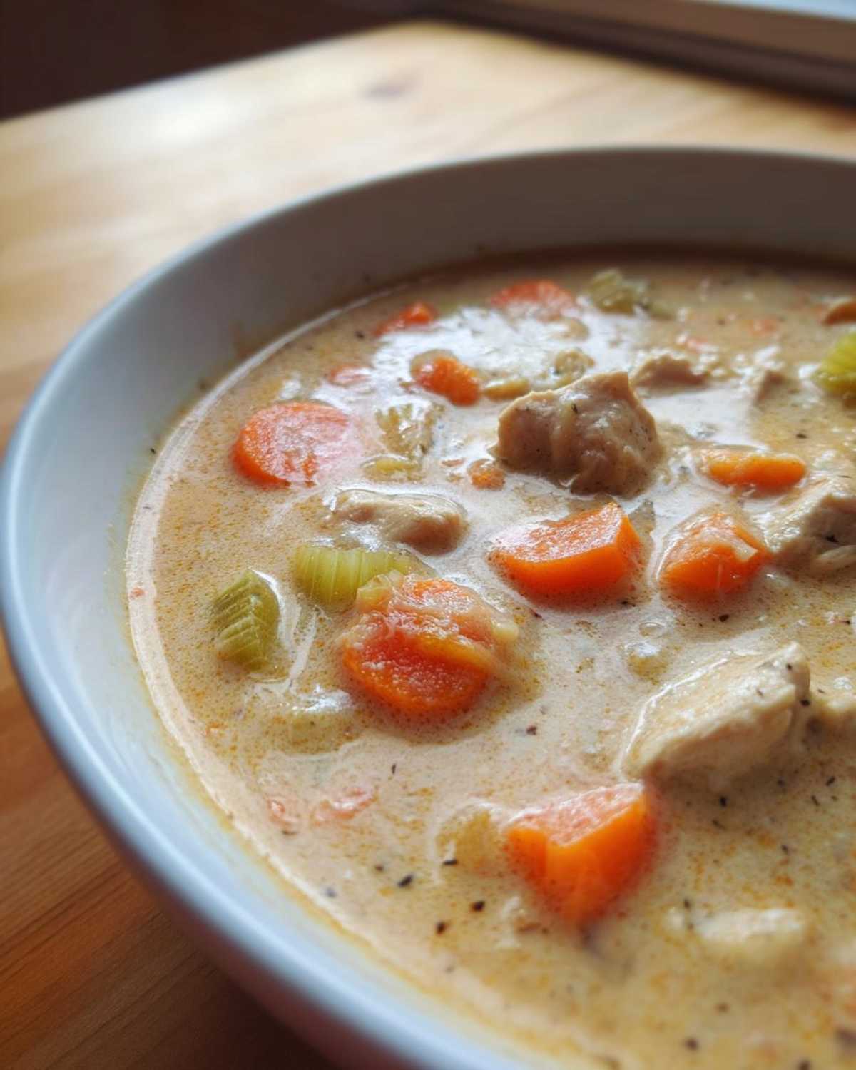 One-Pot Chicken Pot Pie Soup - detail 2