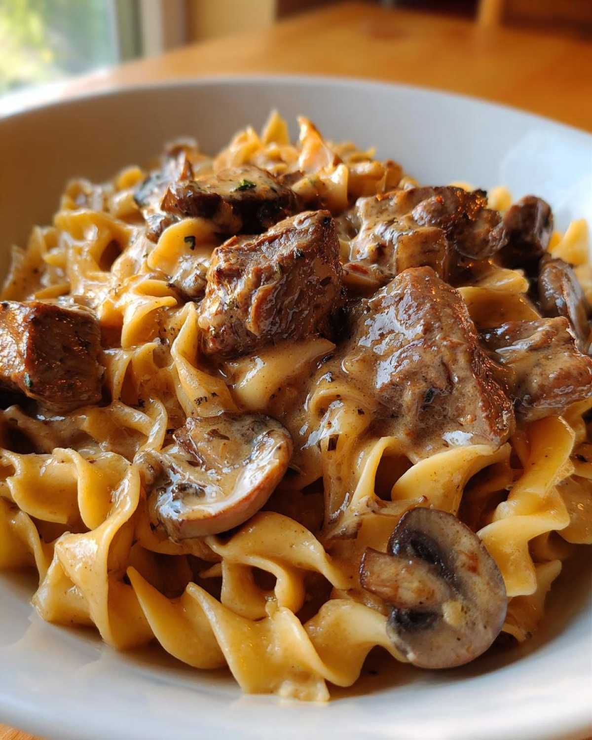 One-Skillet Beef Stroganoff - detail 1