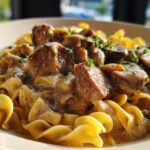 One-Skillet Beef Stroganoff
