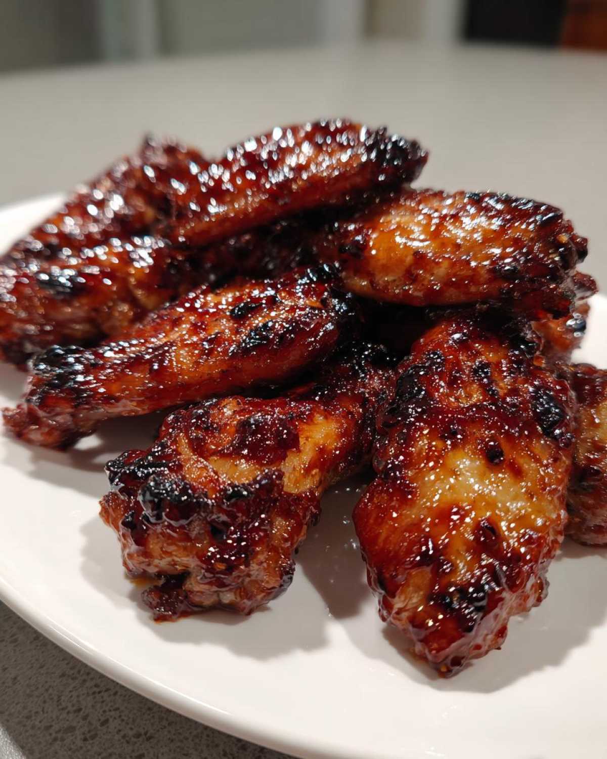 Oven-Baked Honey BBQ Wings - detail 1