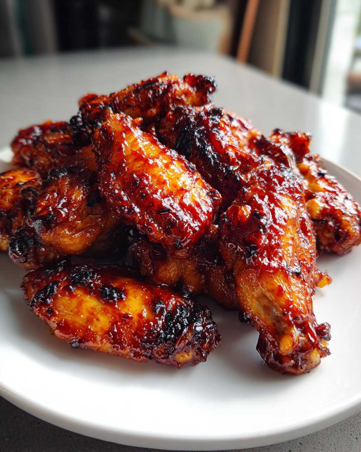 Oven-Baked Honey BBQ Wings - detail 3
