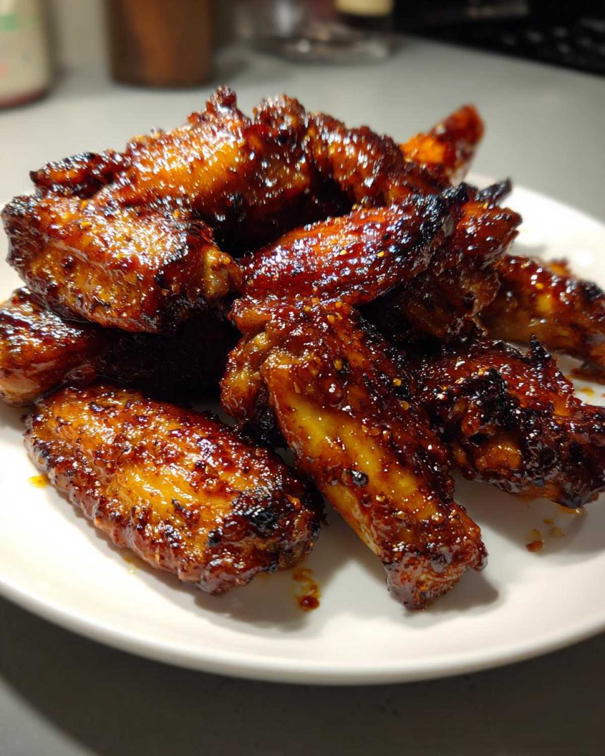 Oven-Baked Honey BBQ Wings - detail 4