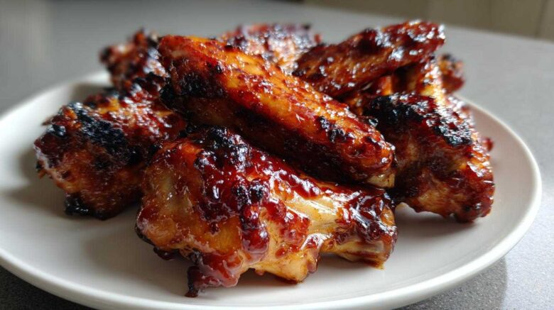Oven-Baked Honey BBQ Wings