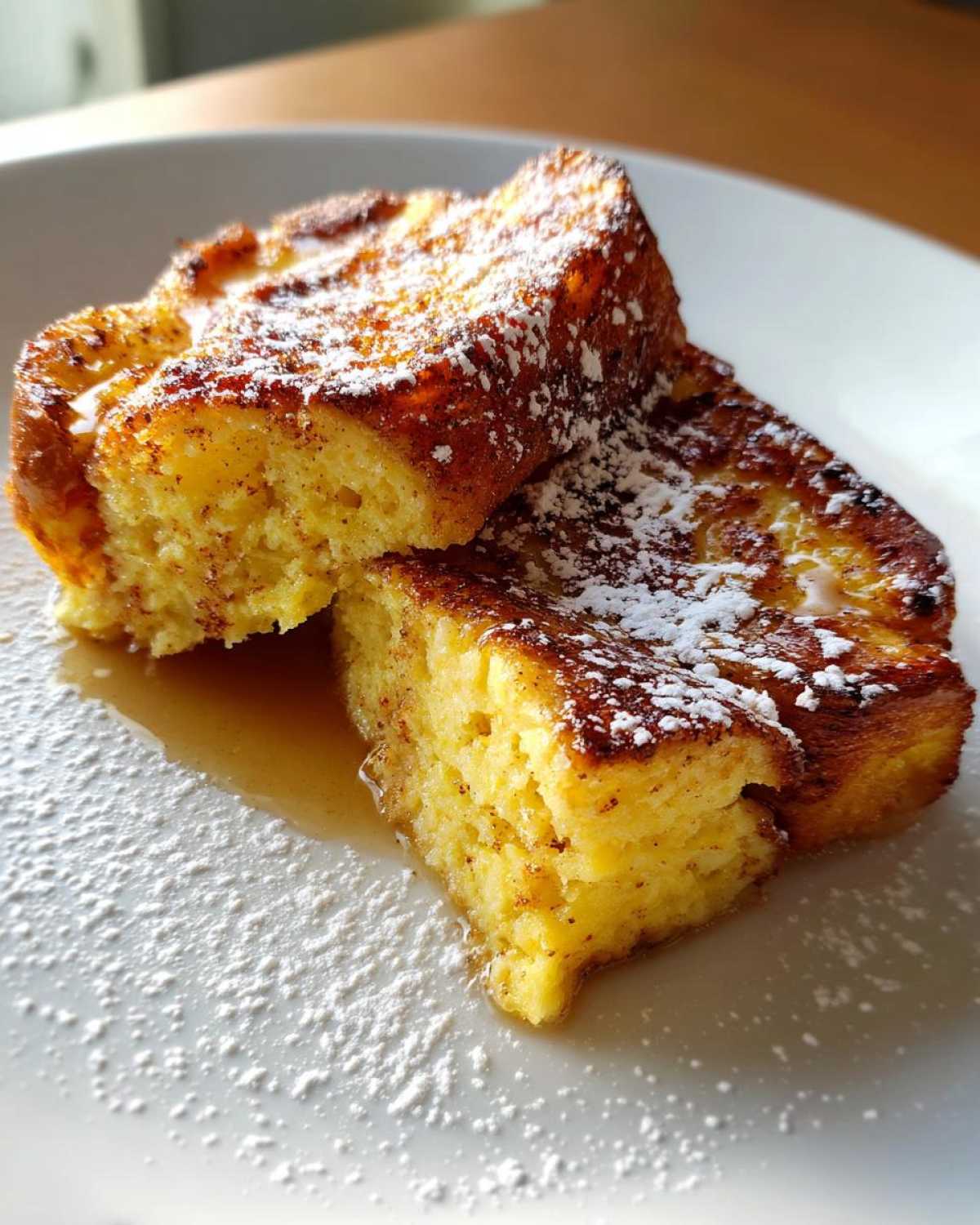 Overnight Eggnog French Toast for Christmas Morning - detail 2