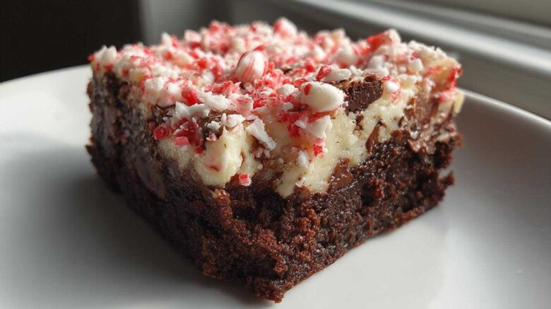 Peppermint Bark Brownies Nobody Can Resist