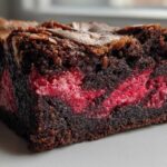 Raspberry Swirl Brownies