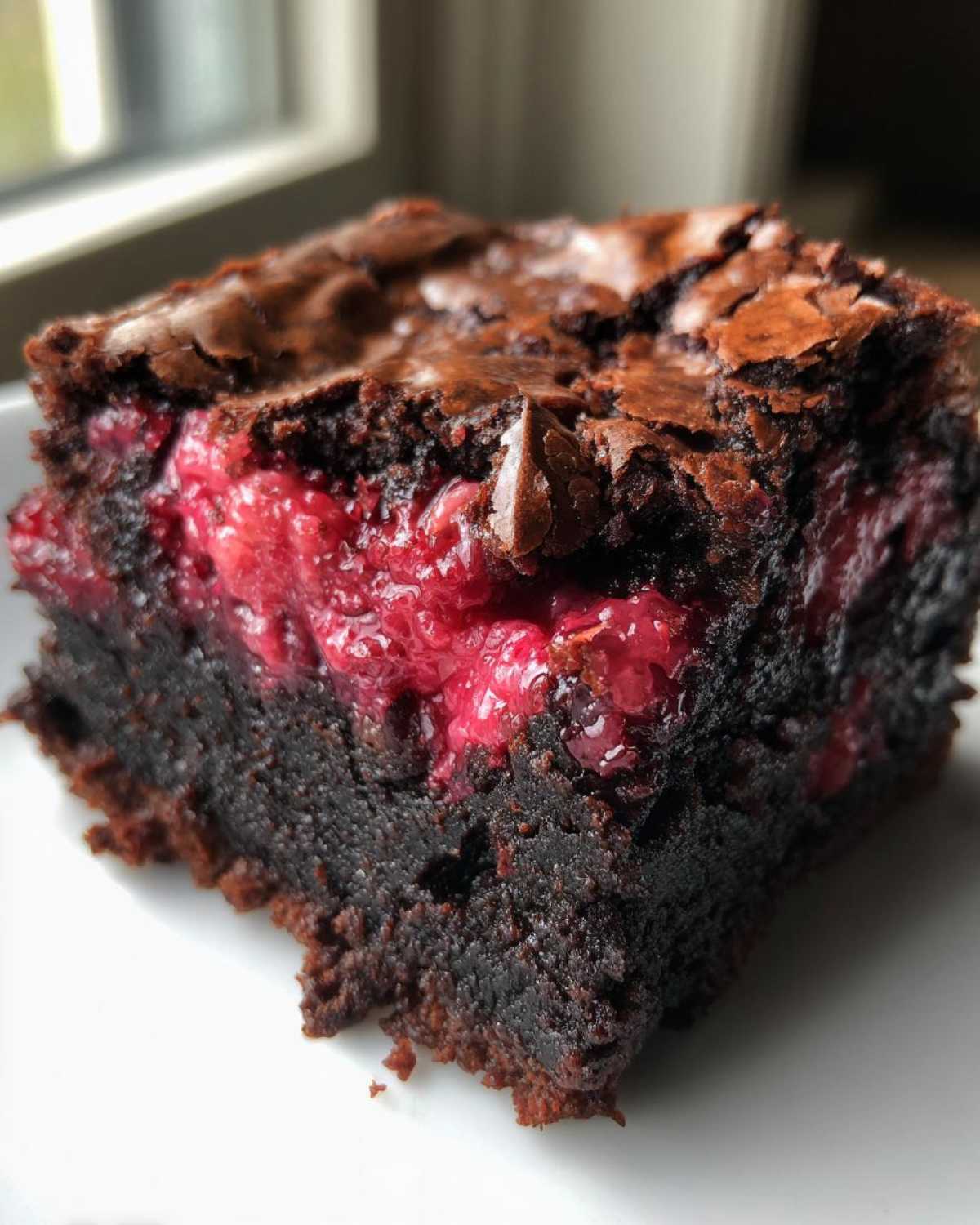 Raspberry Swirl Brownies - detail 3