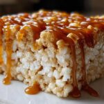 Salted Caramel Rice Krispie Treats
