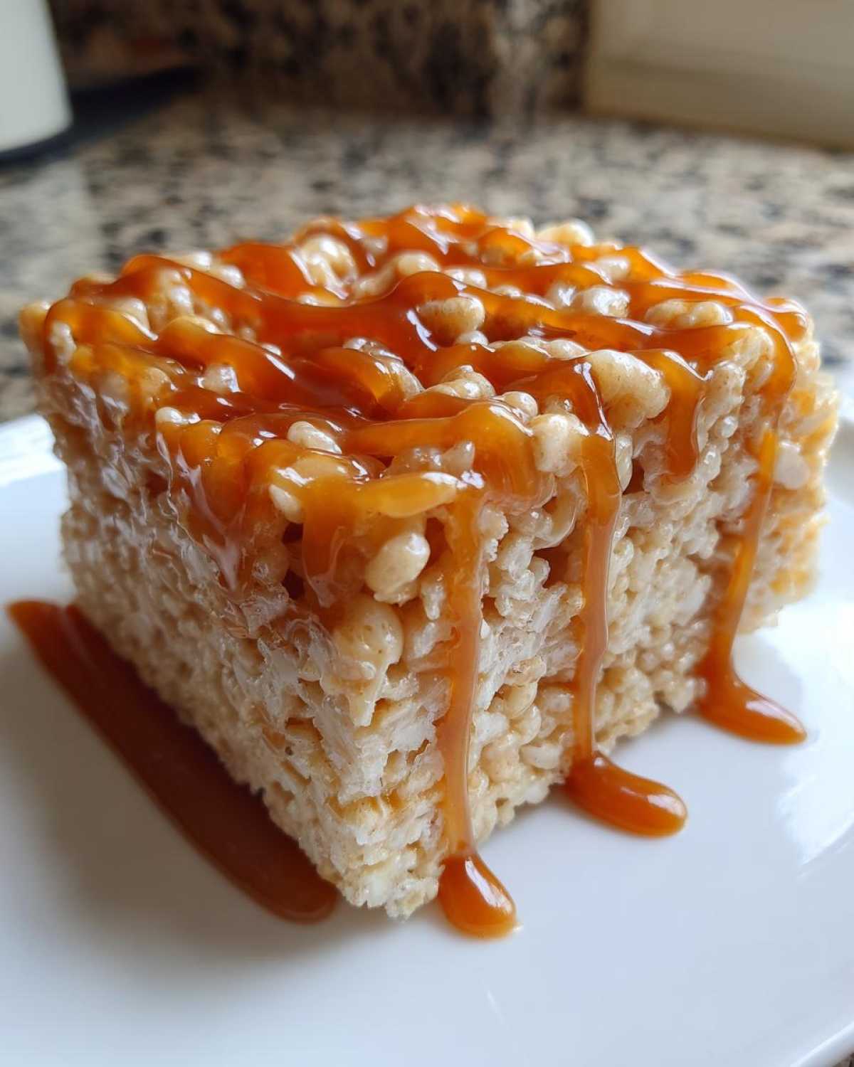 Salted Caramel Rice Krispie Treats - detail 4