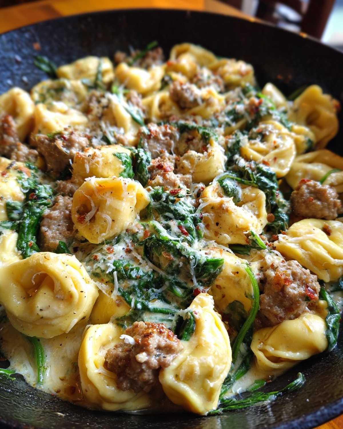 Sausage and Tortellini Skillet - detail 1