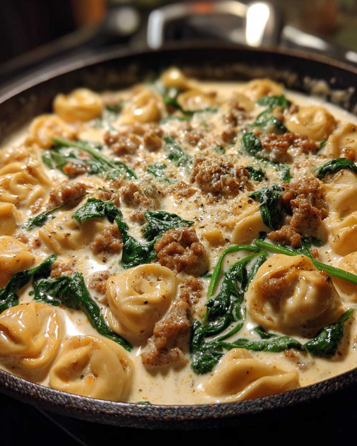 Sausage and Tortellini Skillet - detail 2