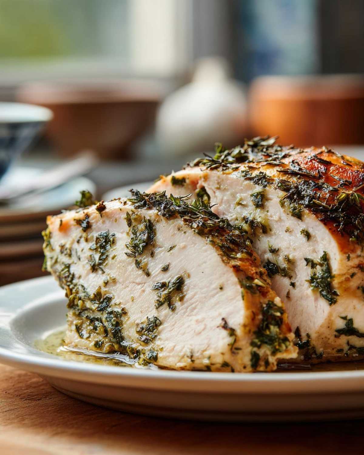 Savory Herb Butter Turkey — Not Just for Thanksgiving - detail 1