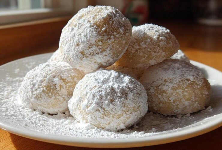 Snowball Cookies That Melt in Your Mouth