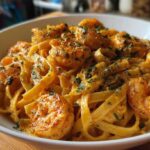 Spicy Cajun Shrimp Alfredo