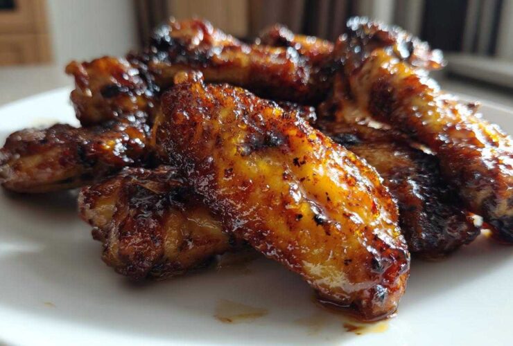 Spicy Honey Lime Chicken Wings