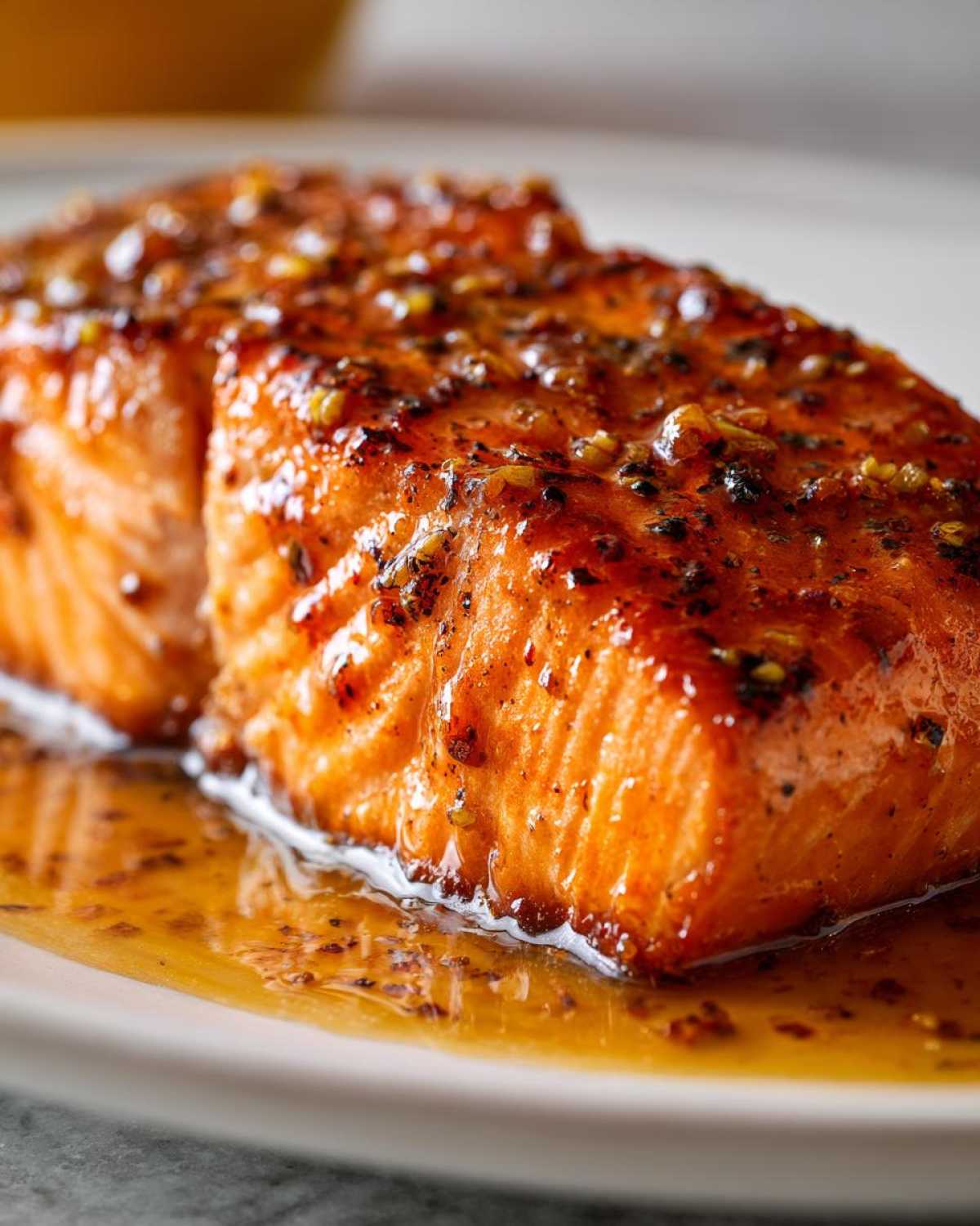 Spicy Honey Lime Salmon - detail 3