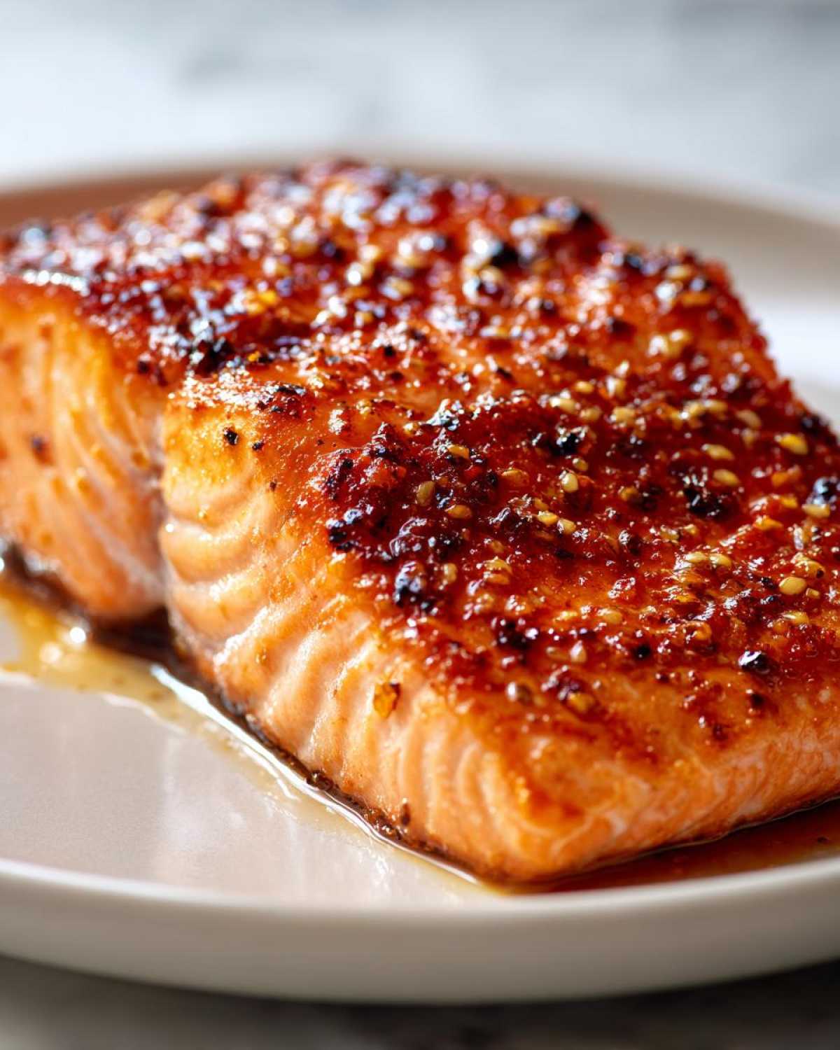 Spicy Honey Lime Salmon - detail 4