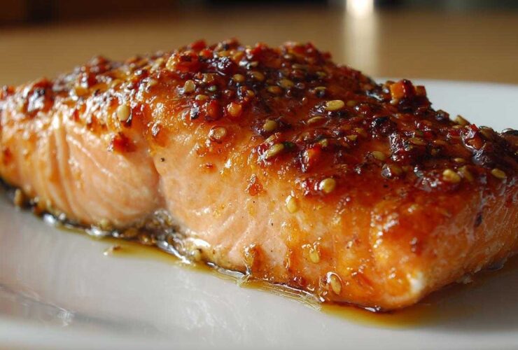 Spicy Honey Lime Salmon