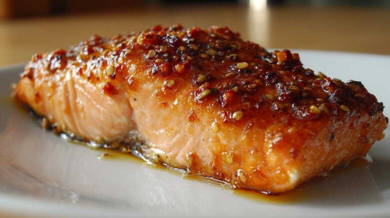 Spicy Honey Lime Salmon