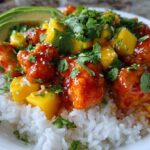 Spicy Mango Chicken Bowls