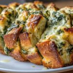 Spinach Artichoke Pull-Apart Bread