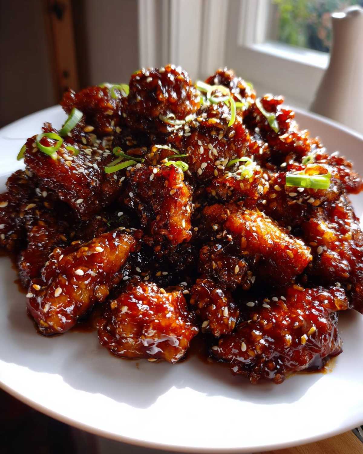 Sticky Sesame Chicken - detail 1