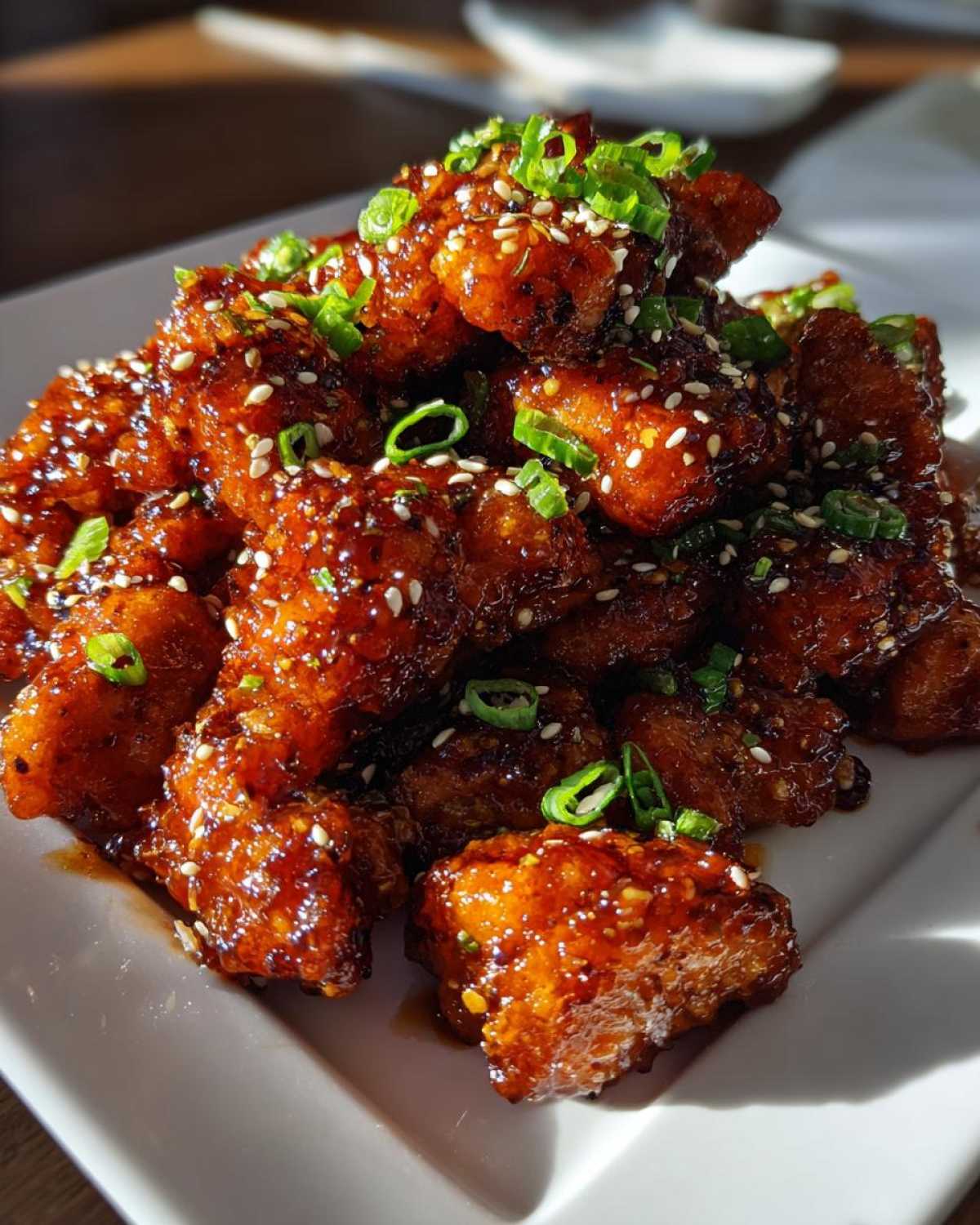 Sticky Sesame Chicken - detail 3