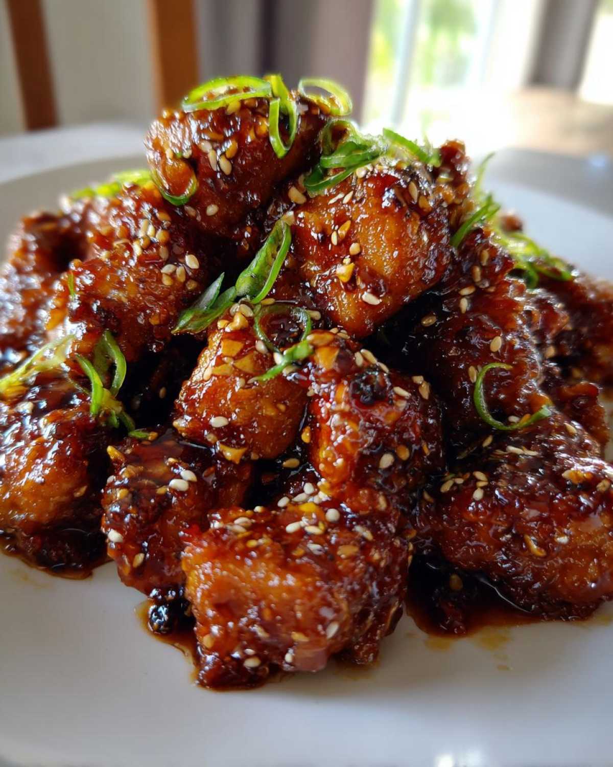 Sticky Sesame Chicken - detail 4