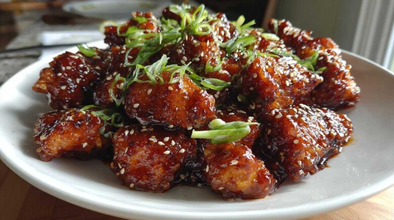 Sticky Sesame Chicken