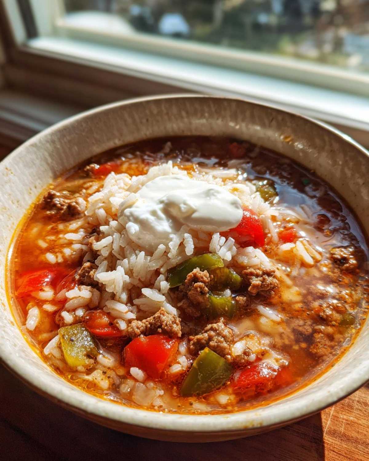 Stuffed Pepper Soup - detail 3