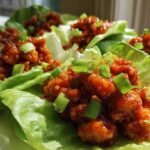 Sweet Chili Chicken Lettuce Wraps