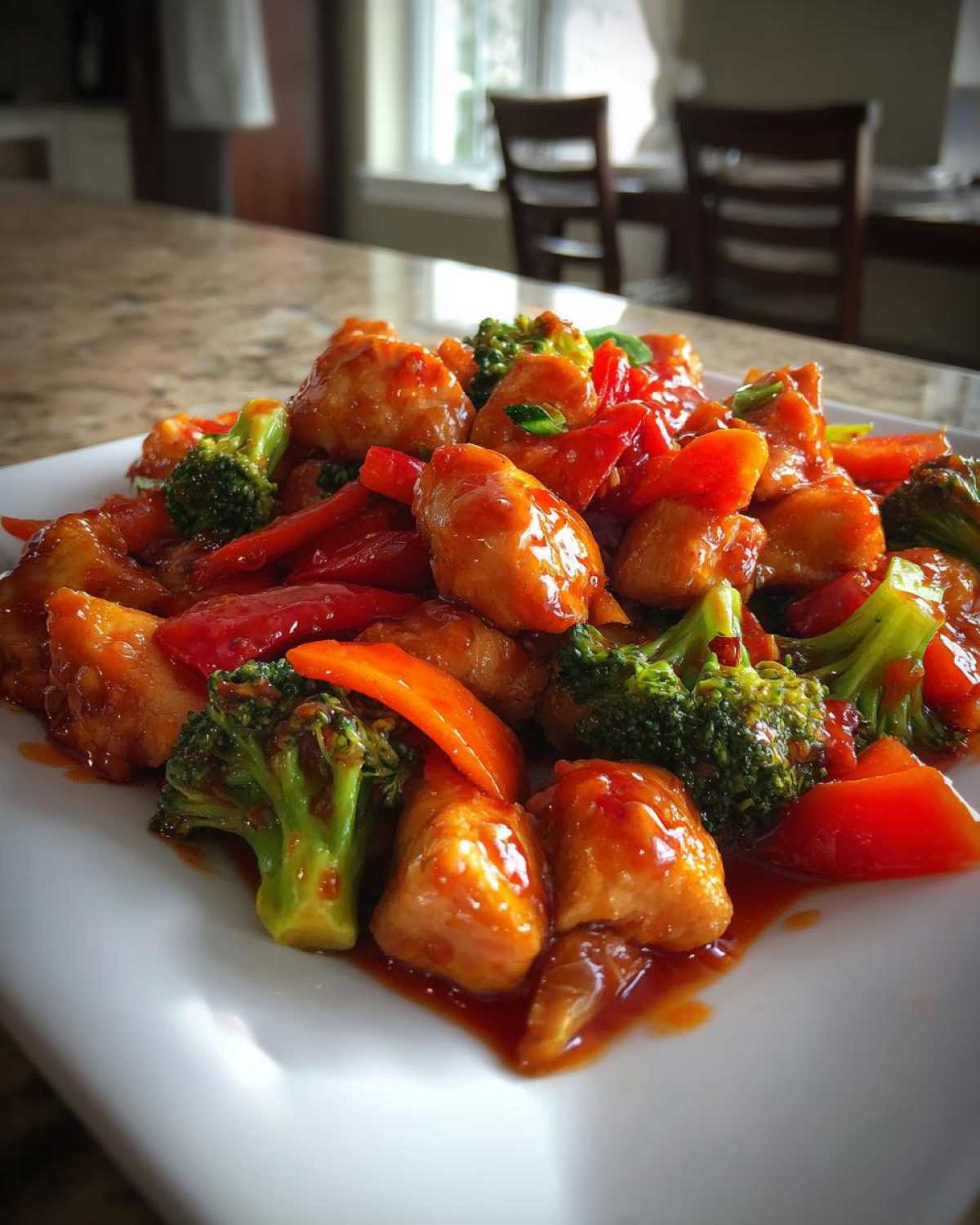Sweet Chili Garlic Chicken Stir Fry - detail 1