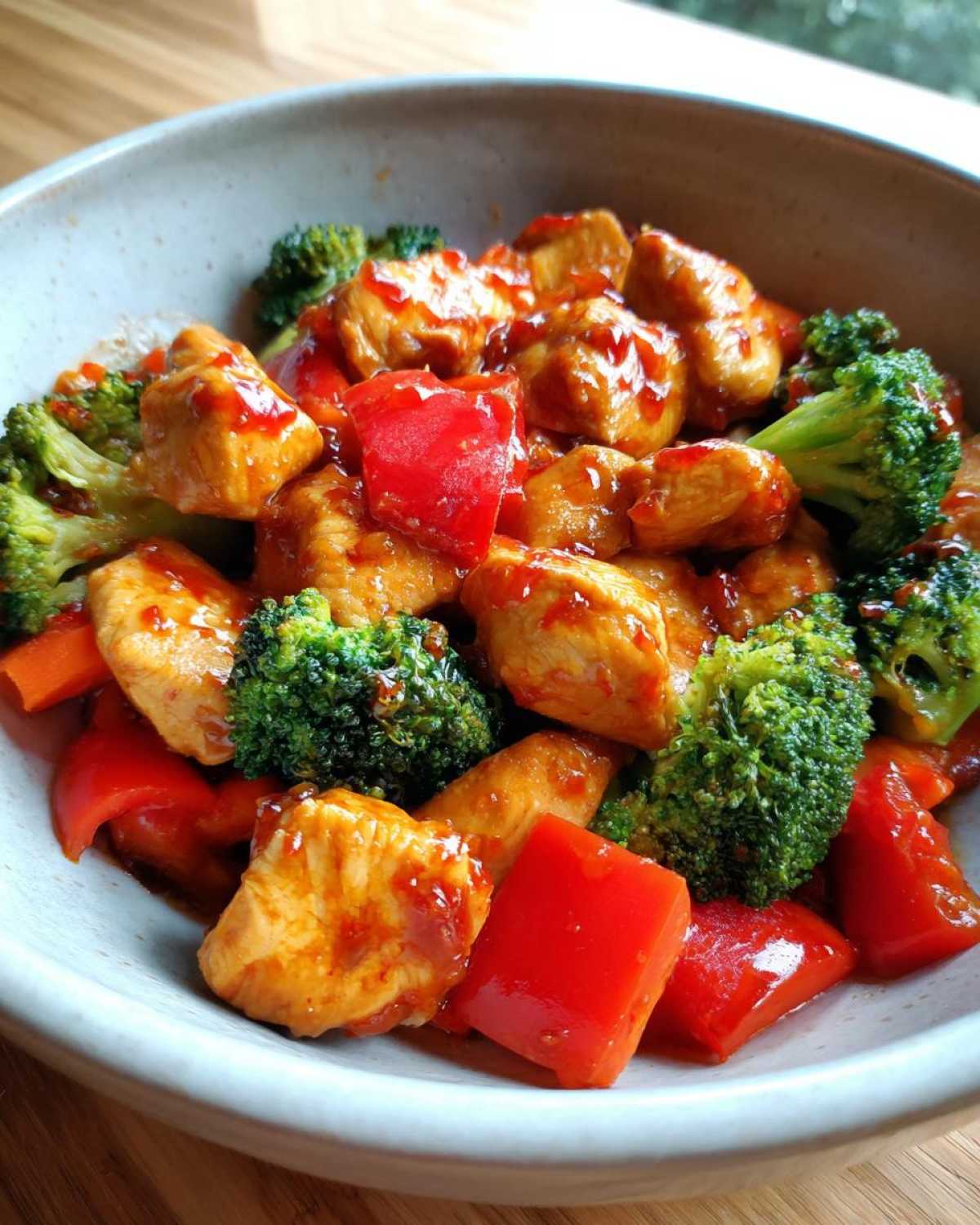 Sweet Chili Garlic Chicken Stir Fry - detail 3