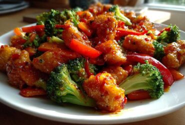 Sweet Chili Garlic Chicken Stir Fry