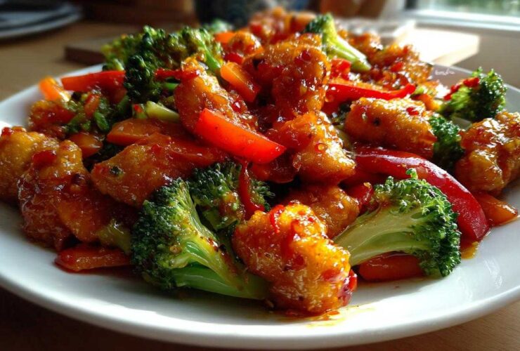 Sweet Chili Garlic Chicken Stir Fry