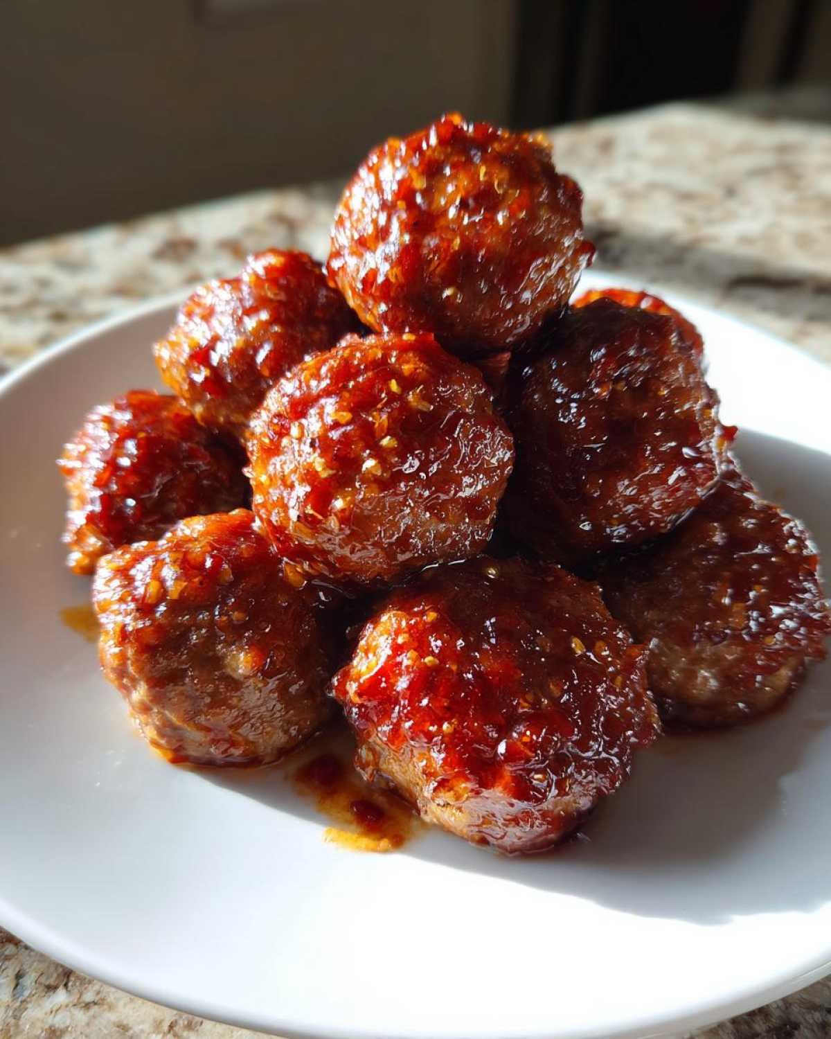 Sweet Chili Meatballs - detail 2