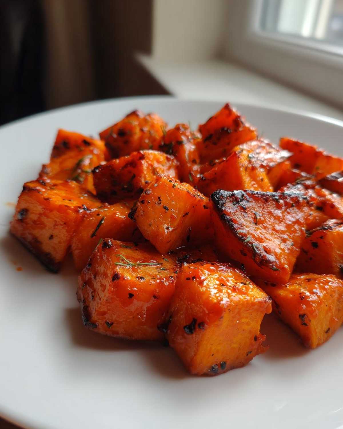 Sweet Chili Roasted Sweet Potatoes - detail 2