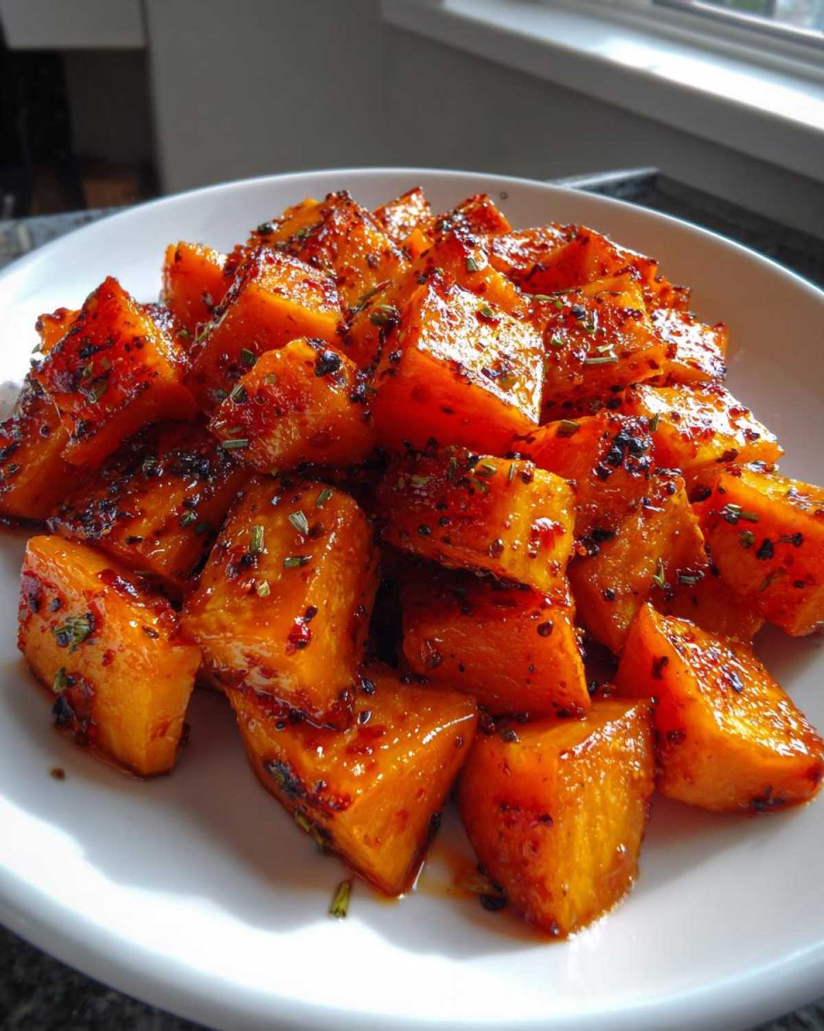 Sweet Chili Roasted Sweet Potatoes - detail 4