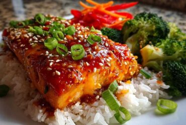 Sweet Chili Salmon Bowls