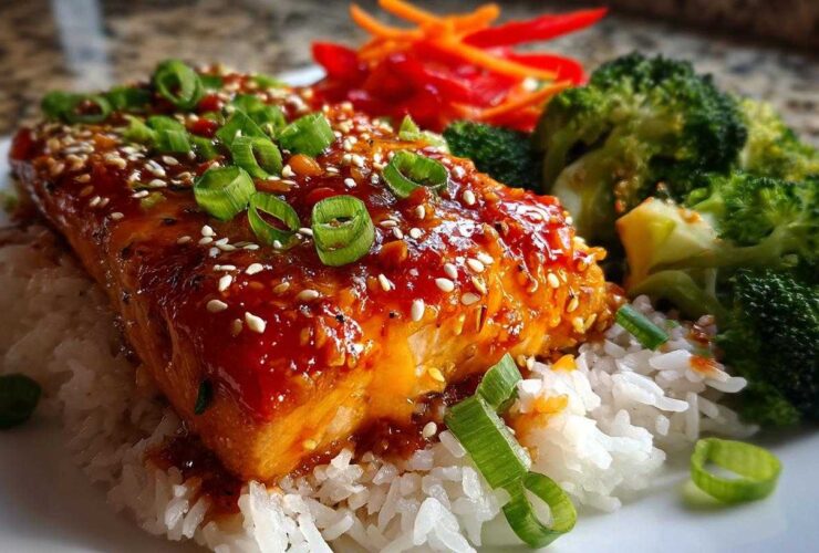Sweet Chili Salmon Bowls