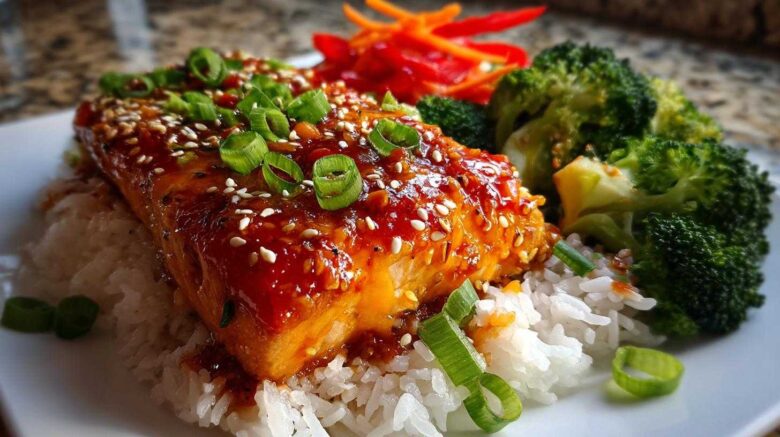 Sweet Chili Salmon Bowls