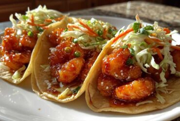 Sweet Chili Shrimp Tacos