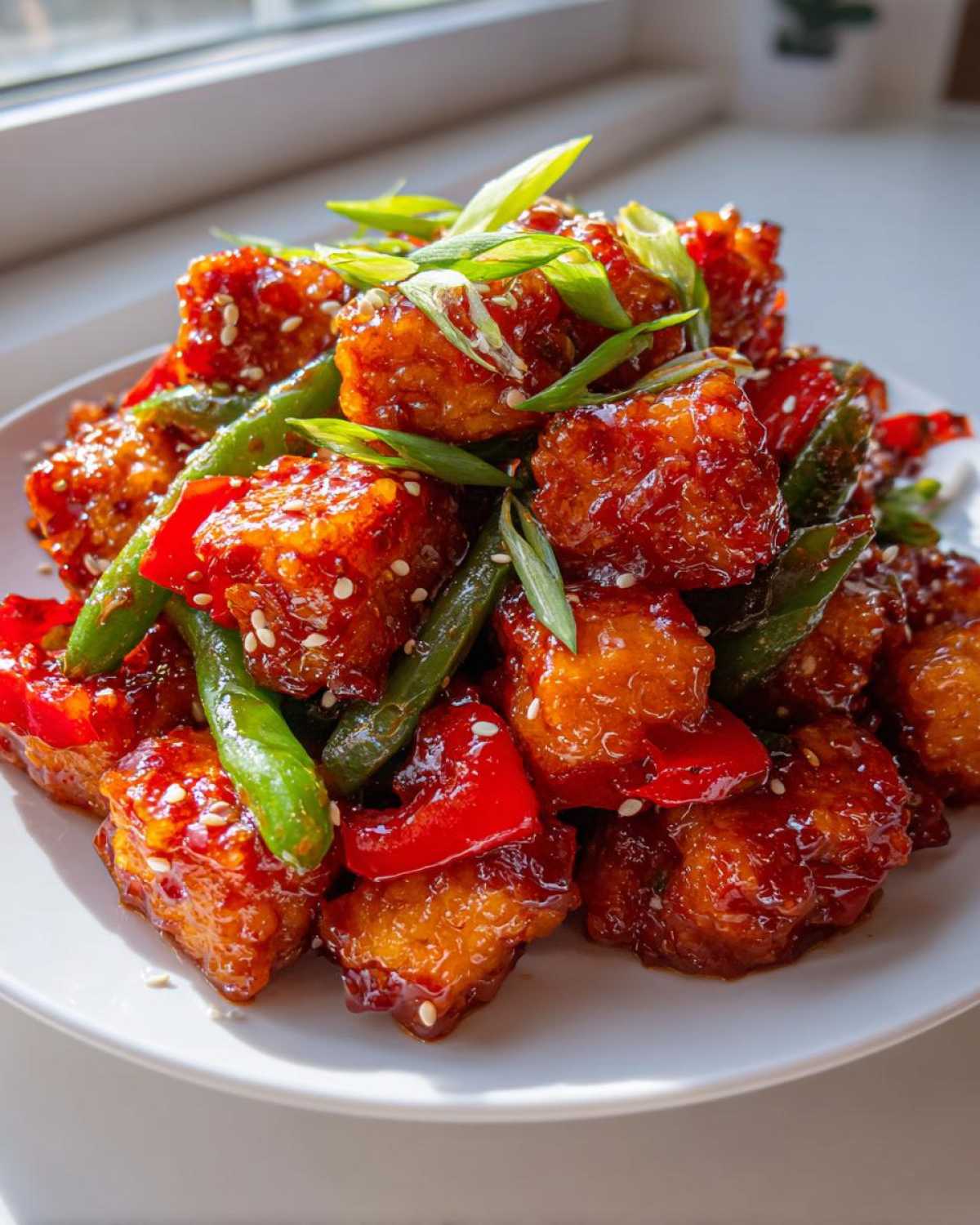 Sweet Chili Tofu Stir Fry - detail 2