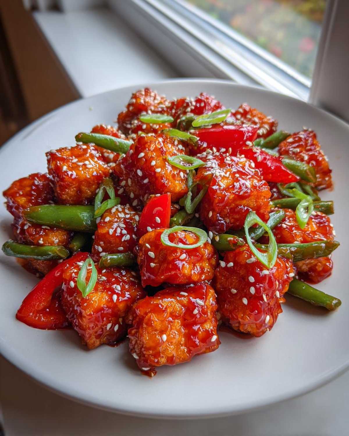 Sweet Chili Tofu Stir Fry - detail 4