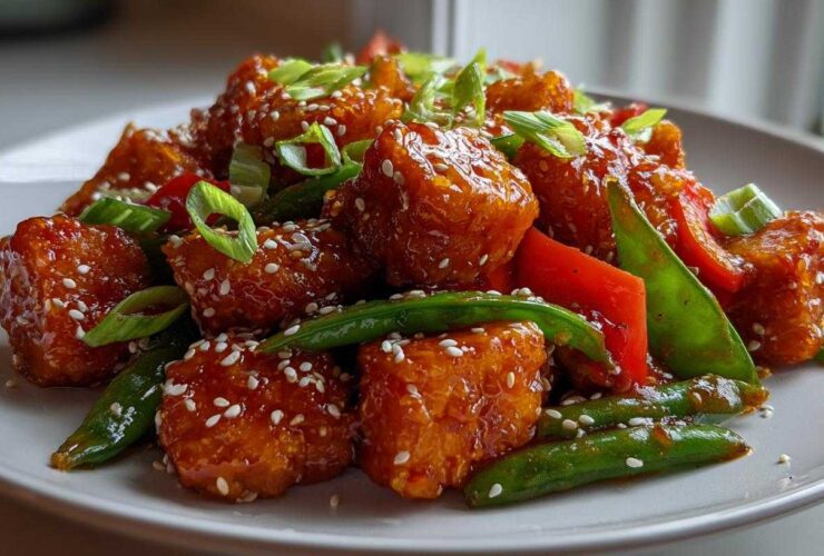 Sweet Chili Tofu Stir Fry